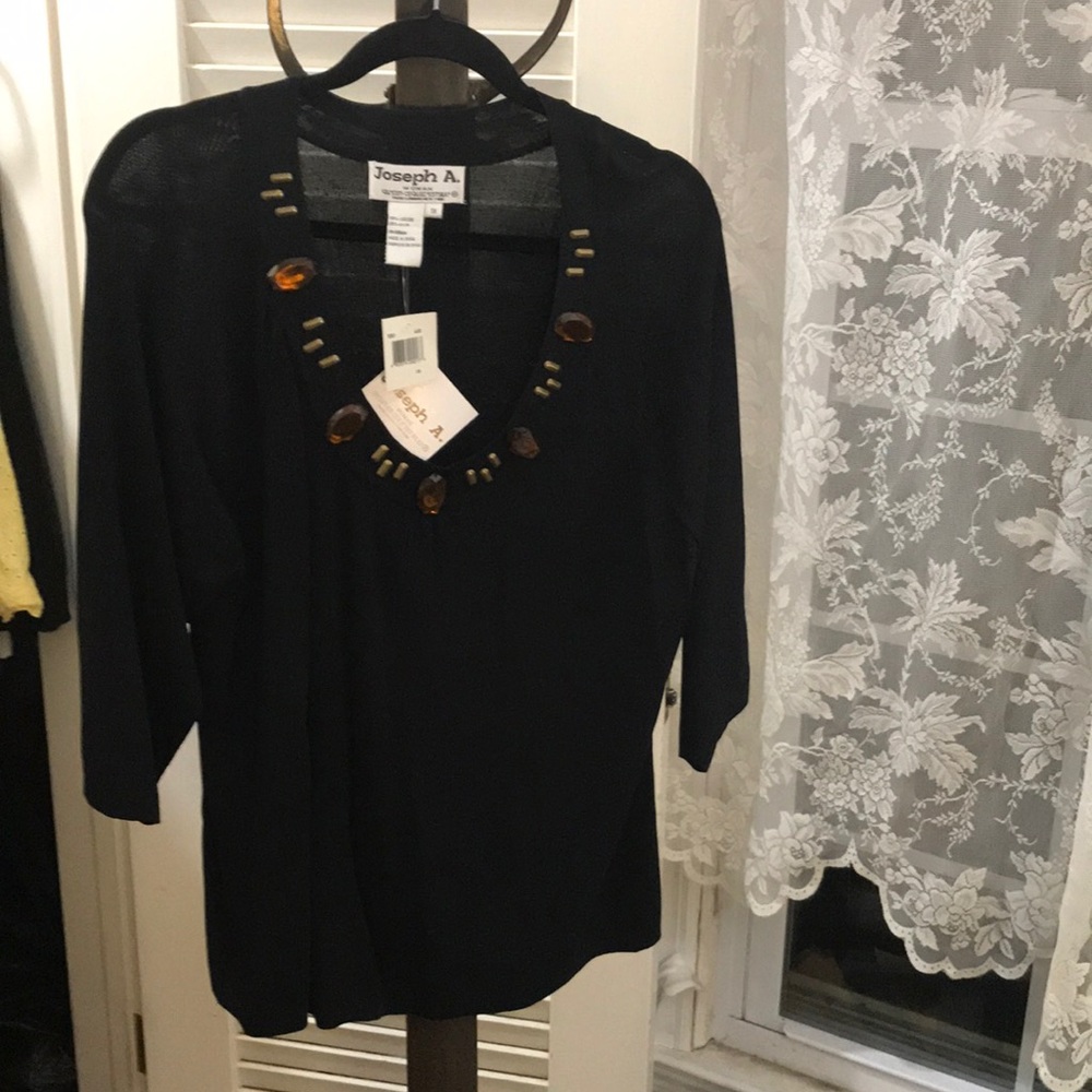 NWT Joseph A silky feel top. Dressy! 1X